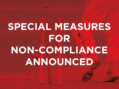 Special Measures for Non-Compliance